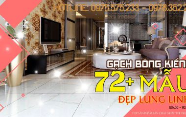 Top 72+ Mẫu Gạch Bóng Kiếng 80x80,60x60 Đẹp Lung Linh 2021