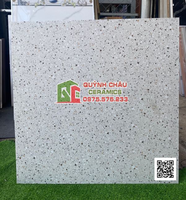 Gạch ốp lát 60x60 terrazzo hạt nhỏ nhuyễn