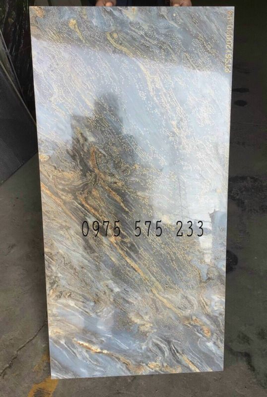 Gạch nhập khẩu 60x120 đá đồng chất nhũ vàng khắc kim bền đẹp 21