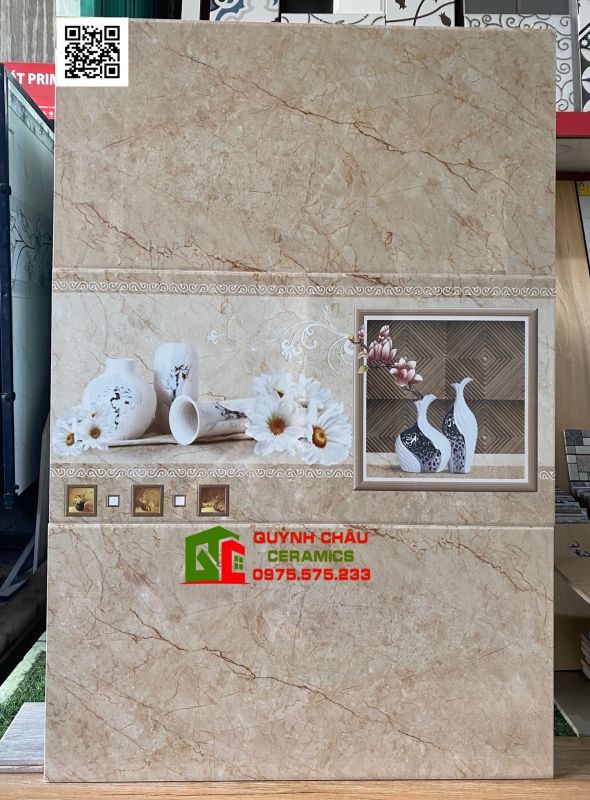 Mẫu gạch 40x80 men bóng vân đá đẹp sang trọng