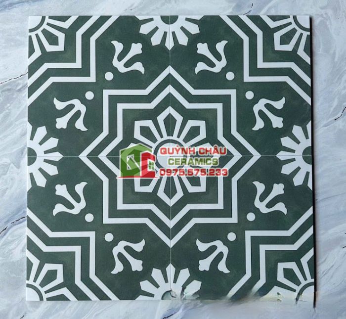 Gạch bông lát nền hoa văn trung quốc 30x30 cm
