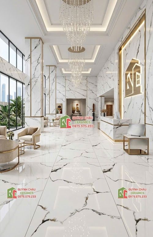 Gạch lát nền ấn độ 60x120 vân trắng xám đen sang trọng