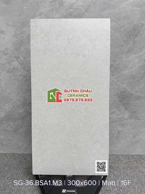 Gạch 30x60 đá mờ xám ấn độ cao cấp