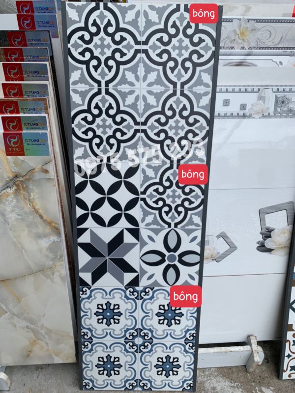 Gạch bông 40x40 đá mờ ốp lát trang trí đẹp