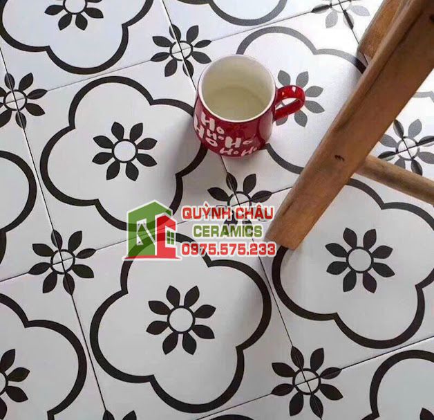Gạch bông lát nền hình hoa mai 30x30 cm