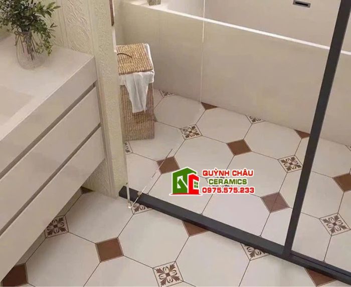 Gạch bông lát nền phòng khách 30x30 cm