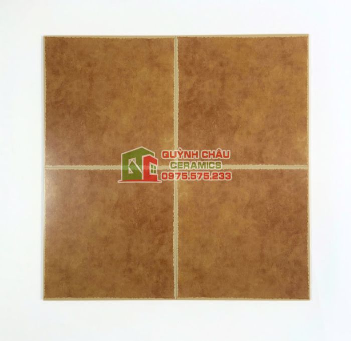 Gạch bông 30x30 giả cổ màu da bò