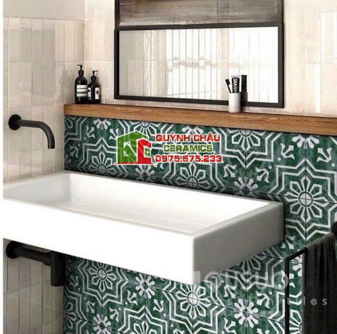 Gạch bông lát nền hoa văn trung quốc 30x30 cm