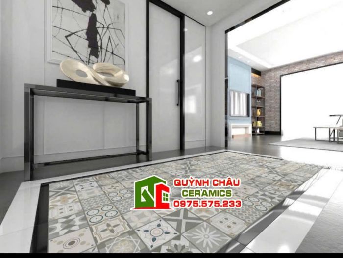 Gạch bông 60x60 mix hoa văn đẹp