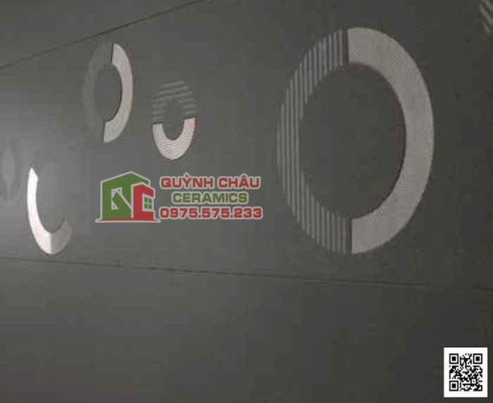 Gạch ốp lát Italia 60x120 mờ xám đen cao cấp