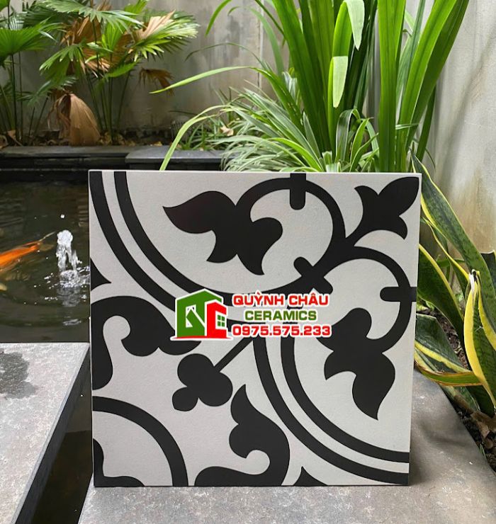 Mẫu gạch bông 30x30 hoa văn được ốp lát ứng dụng nhiều