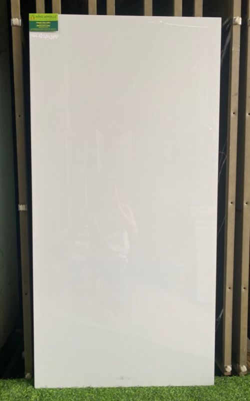 Gạch ấn độ 60x120 màu trắng trơn bóng kiếng giá tốt nhất