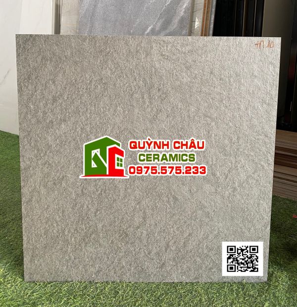Gạch đá mờ 60x60 nhám sần chống trơn lát nhà để xe