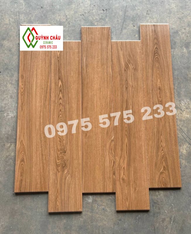 Gạch giả gỗ xương đá 15x80 trung quốc cao cấp 4108
