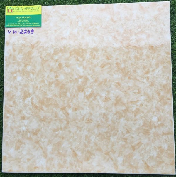 Gạch lát nền 40x40 vân vàng prime VH2249