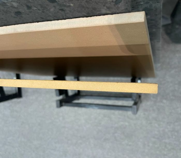 Gạch Italia đá mờ 60x60 màu cam đất nung vân sọc caro cao cấp