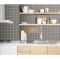 Gạch thẻ trung quốc 10x10 bóng màu xám đậm