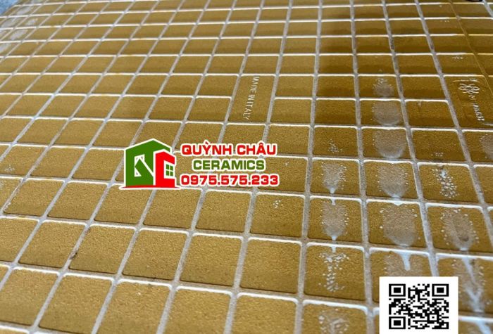 Gạch Italia đá mờ 60x60 màu cam đất nung vân sọc caro cao cấp