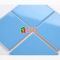 Gạch thẻ 20x20cm màu xanh da trời