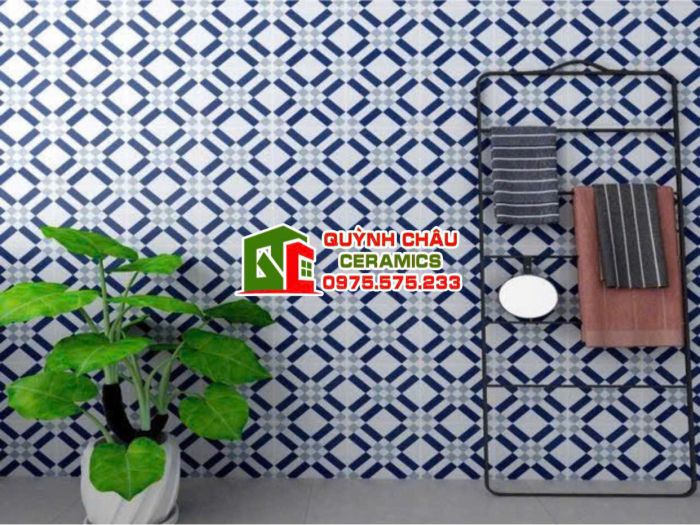 Gạch bông mẫu mới 20x20 trung quốc cao cấp
