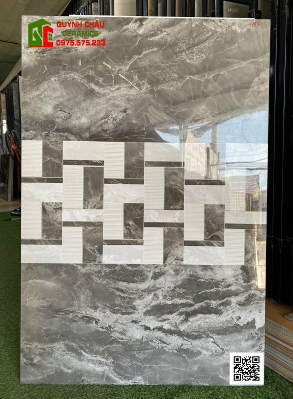Gạch ốp tường apodio 40x80 đá siêu mỏng bóng kiếng vân đá đẹp