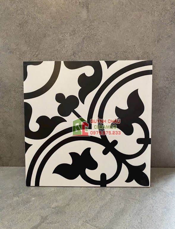 Mẫu gạch bông 30x30 hoa văn được ốp lát ứng dụng nhiều