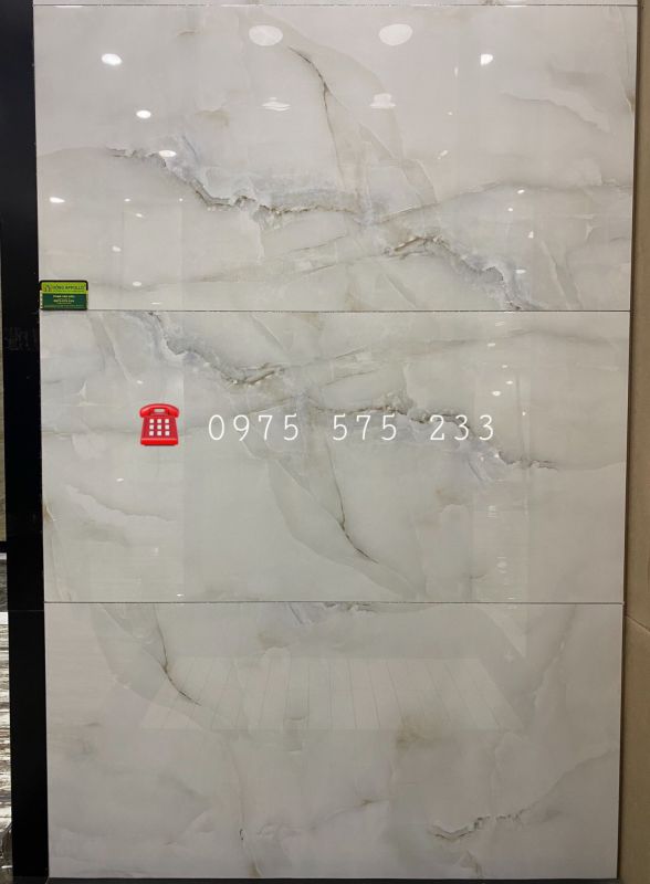 Gạch ốp lát biệt thự 60x120 bóng kiếng cao cấp tại phú quốc