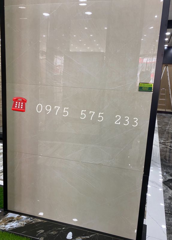 Gạch bóng kiếng ốp lát nền 60x120 vân nhẹ mẫu đẹp tại quận 3