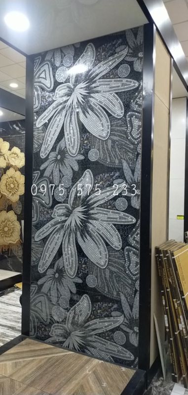 Gạch ốp lát cao cấp 60x120 bông hoa trang trí lạ mắt