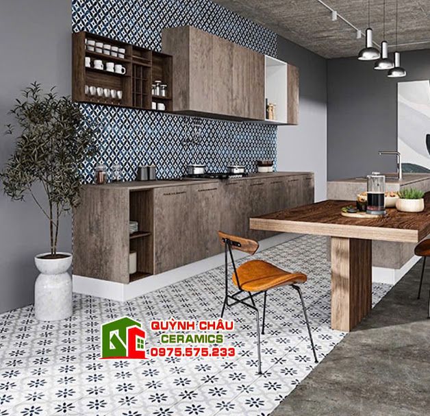 Gạch bông 30x30 hoa văn lát nền nhà
