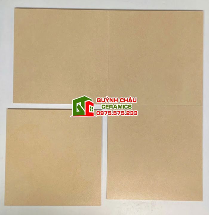 Gạch bông giả cổ 30x30 màu cam nhạt