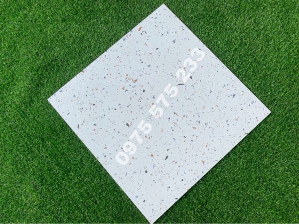 Gạch lát nền ấn độ terrazzo mờ 60x60 đá mài mịn đẹp 3832