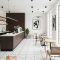 Gạch bông lát nền xương đá 30x30 hoa văn đen trắng