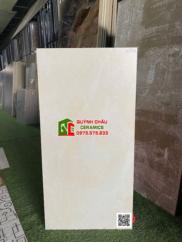 Gạch 40x80 kem vân đá mờ