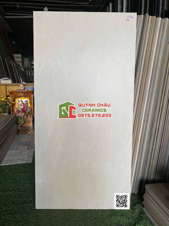 Gạch 60x120 ấn độ vân đá mờ kem