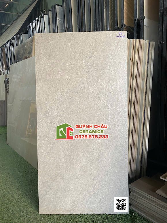 Gạch ấn độ 60x120 xám mờ sần nhám