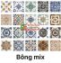 Gạch bông 20x20 mix tổng hợp nhiều hoa văn