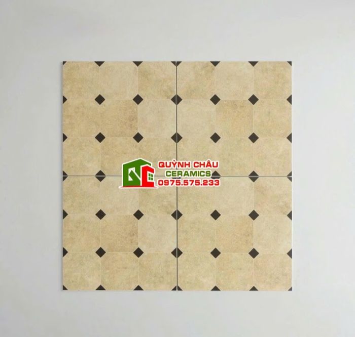 Gạch bông 30x30 giả cổ màu hiệu ứng