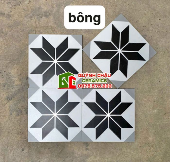 Gạch bông 30x30 hoa văn độc đáo từ hoạ tiết