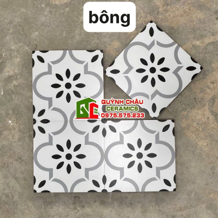 Gạch bông 30x30 hoa văn lát nền nhà