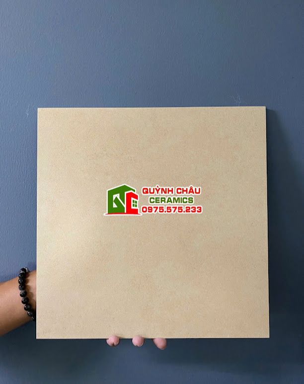 Gạch bông giả cổ 30x30 màu cam nhạt