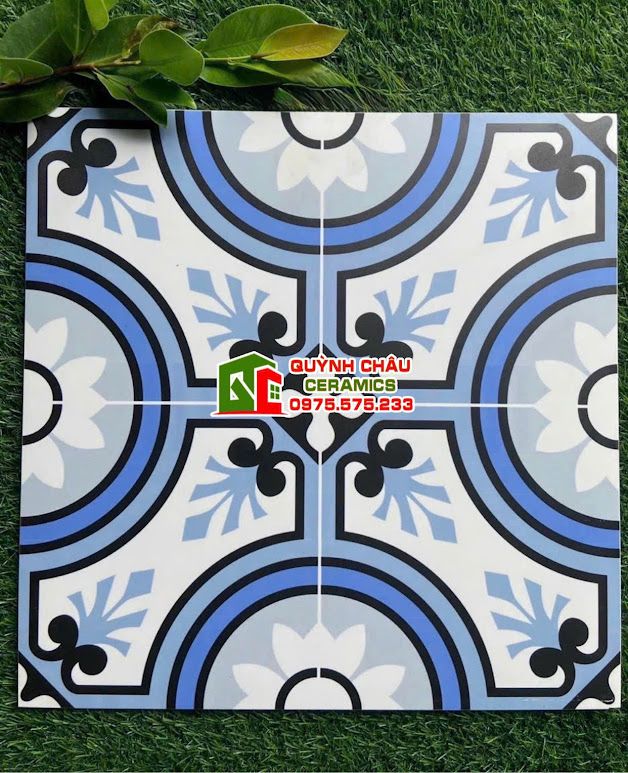 Gạch bông granite 40x40 hoạ tiết cổ điển mới