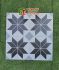 Gạch bông men 30x30 trắng xám đen