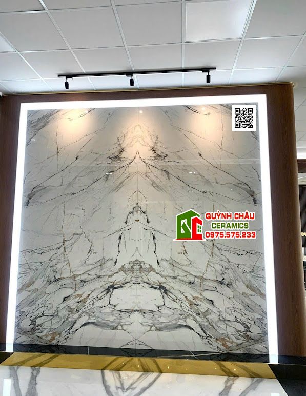 Gạch đá granite khổ lớn 160x320 vân đối xứng đẹp