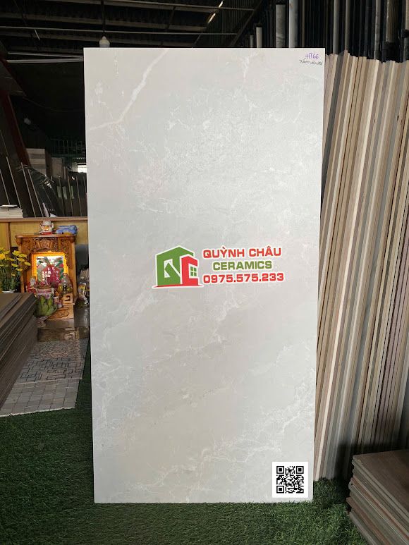 Gạch lát nền 60x120 mờ vân đá xám trắng