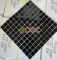 Gạch mosaic đen bóng thuỷ tinh