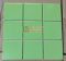 Gạch mosaic vỉ 10x10 thẻ chip màu xanh lá mờ