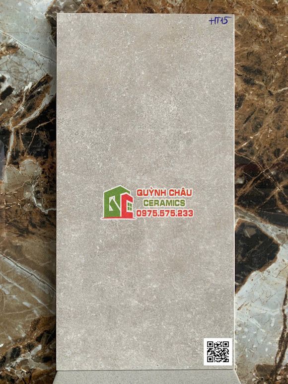 Gạch ốp tường 30x60 taicera đá mờ xám