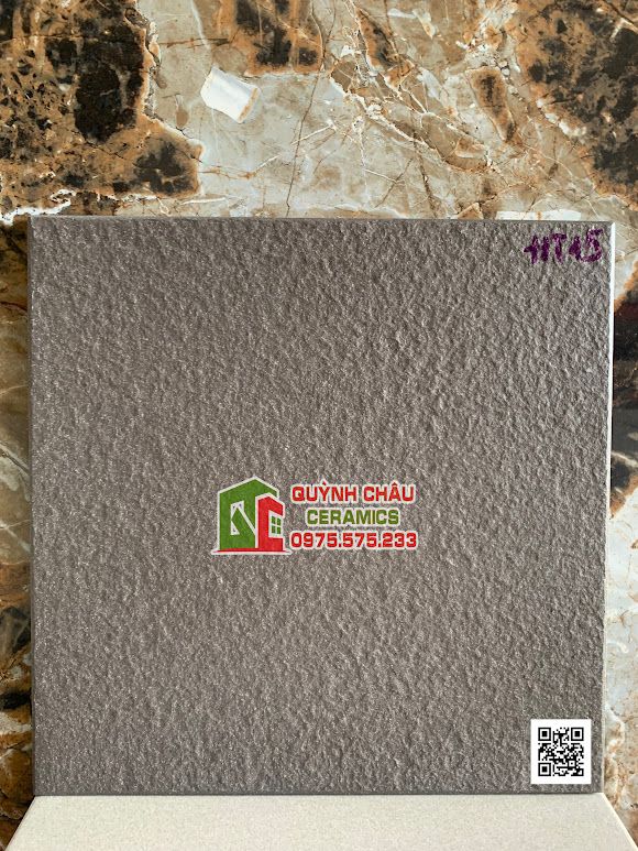 Gạch taicera 30x30 xám sần chống trơn