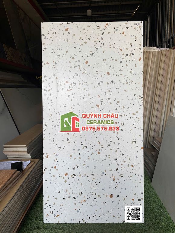 Gạch terrazzo nhiều hạt màu đẹp 60x120 cao cấp         